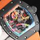 replica richard mille RM 68-01 Tourbillon Cyril Kongo Watch black ceramic case yellow velcro strap (6)_th.jpg